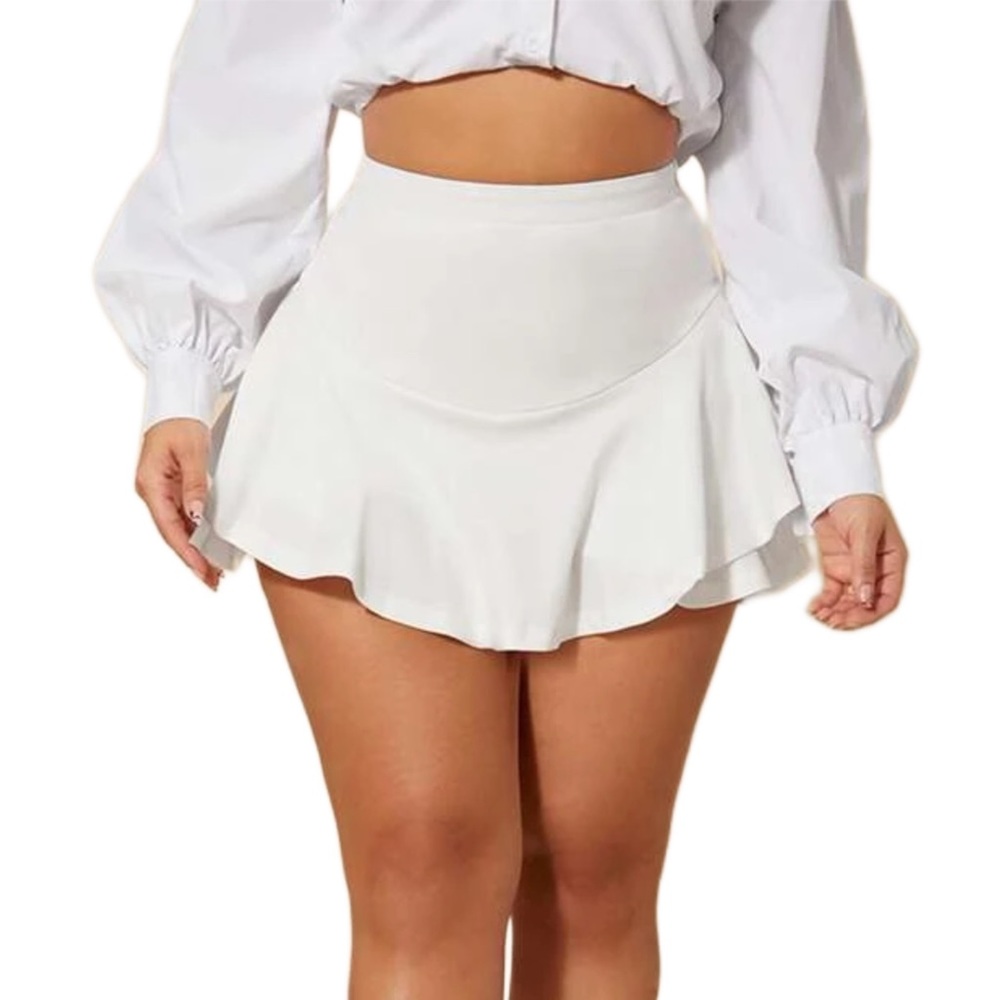 High Waisted Skort